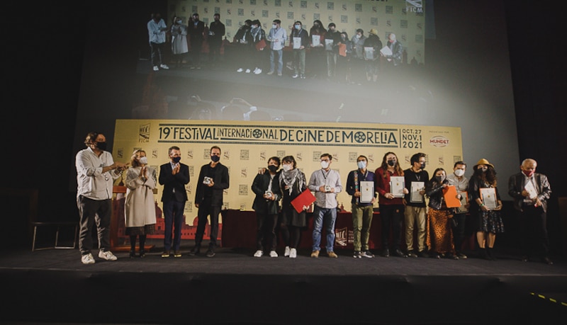 Entrega de premios del 19º Festival Internacional de Cine de Morelia