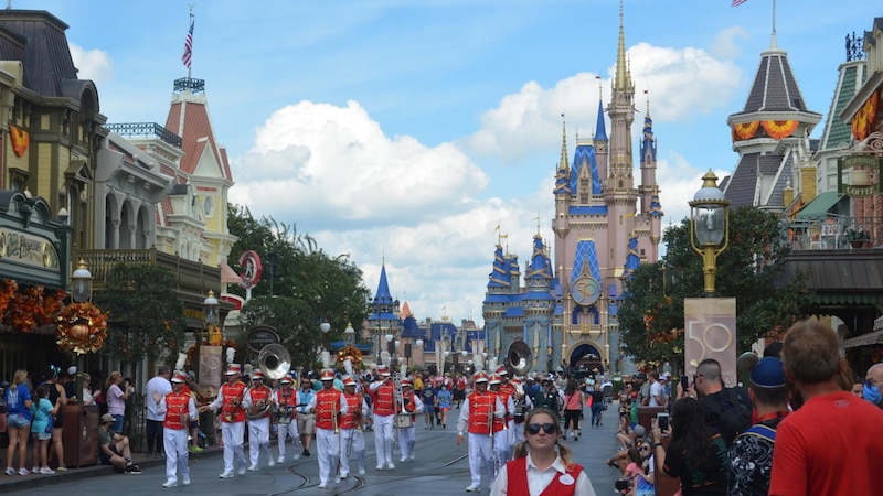 Desfile de la Main Street en Disney World