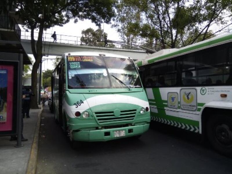 Autobús en la Ciudad de México