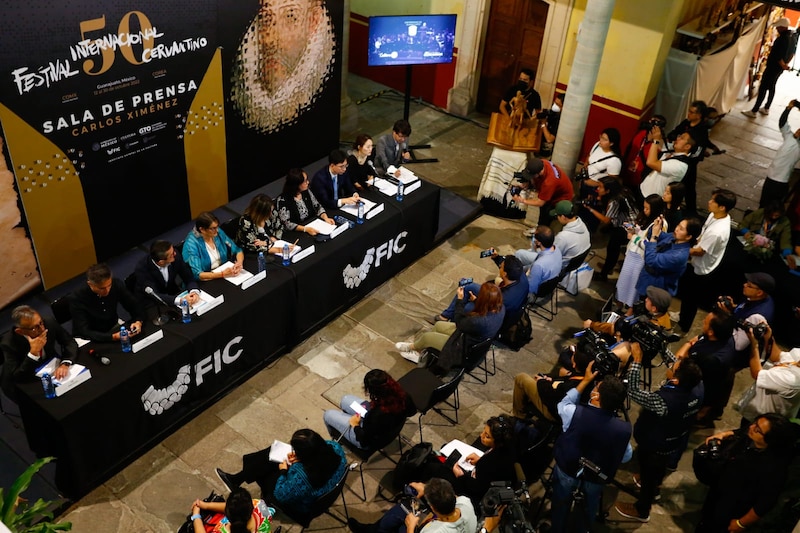 Conferencia de prensa del Festival Internacional Cervantino 2022