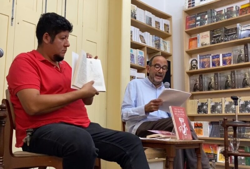 Presentación del libro "La Muerte de la Muerte" de Jorge Volpi en la Librería El Ateneo Grand Splendid