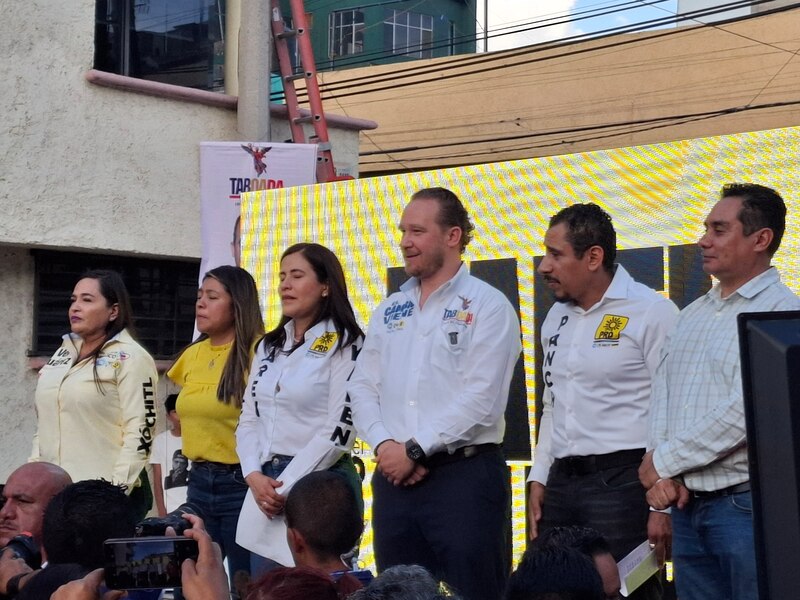Candidatos a la alcaldía de Benito Juárez en el foro "Diálogos por la Ciudad"