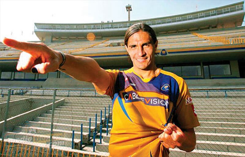 Juan Román Riquelme, ídolo de Boca Juniors