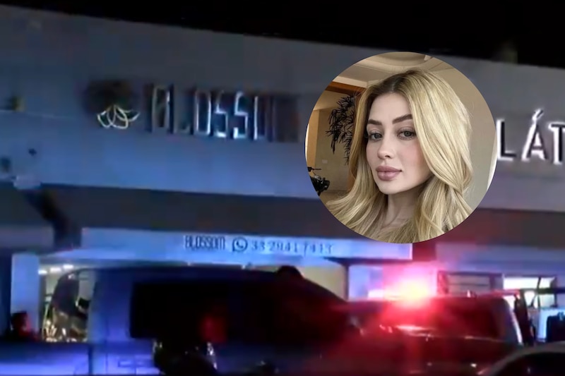 Composición fotográfica que muestra a la influencer Valeria Marquéz, quien fue asesinada en Zapopan