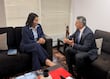 Alejandro Moreno destaca el diálogo México- Perú tras reunirse con Keiko Fujimori 