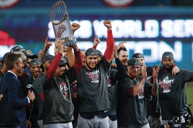 Los Red Sox de Boston ganan la Serie Mundial 2018