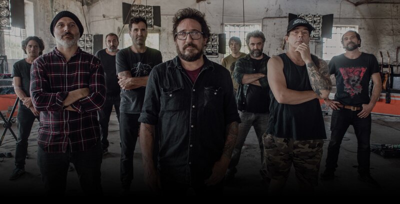 Integrantes de la banda de rock española Vetusta Morla