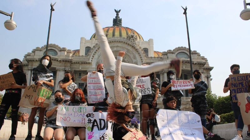 Protesta en México por la violencia de género