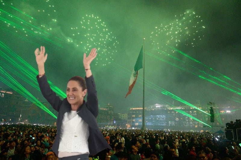Grito de Independencia de Claudia Sheinbaum. La presidenta de México dará su primer Grito de Independencia esta noche en el Zócalo Capitalino.