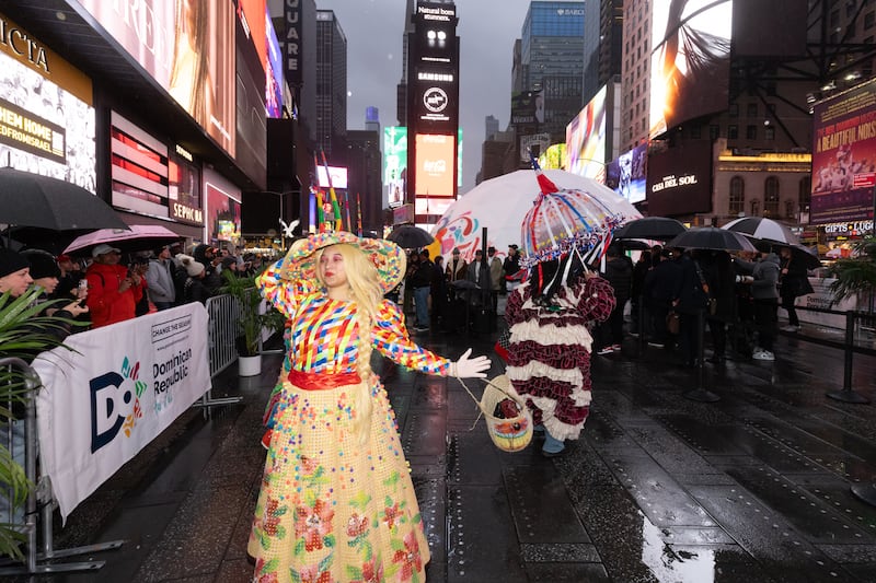 Malena Grandio en Nueva York, en colaboración con la agencia Pop Up Mob y el Ministerio de Turismo dominicano.