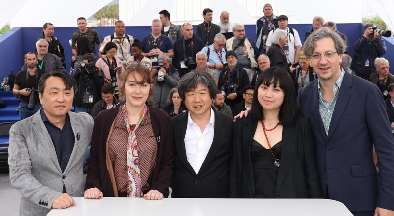 Conferencia de prensa de la película "Drive My Car" en el Festival de Cine de Cannes