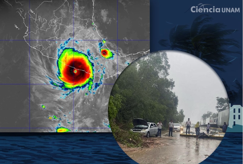 Huracán categoría 4 azota las costas de Oaxaca
