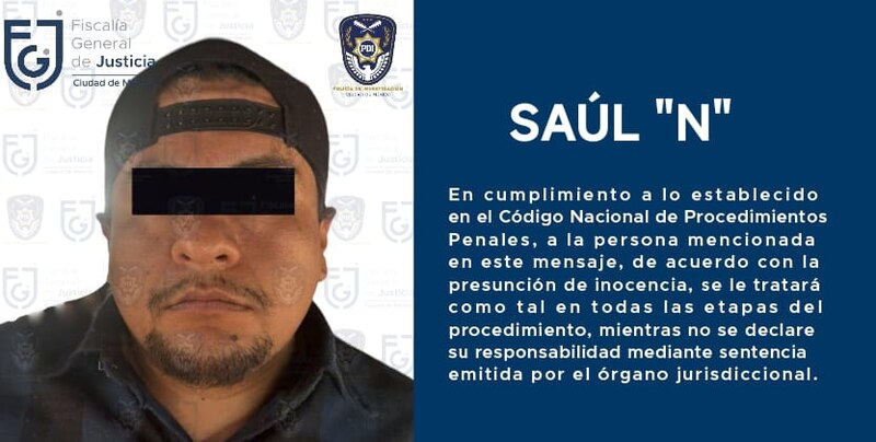 Title:
SAÚL "N" presunto delincuente