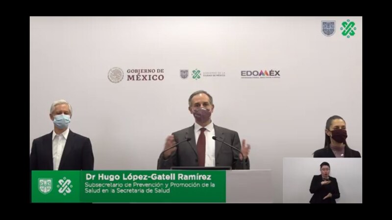 El Dr. Hugo López-Gatell Ramírez, subsecretario de Prevención y Promoción de la Salud, habla sobre la pandemia de COVID-19 en México.