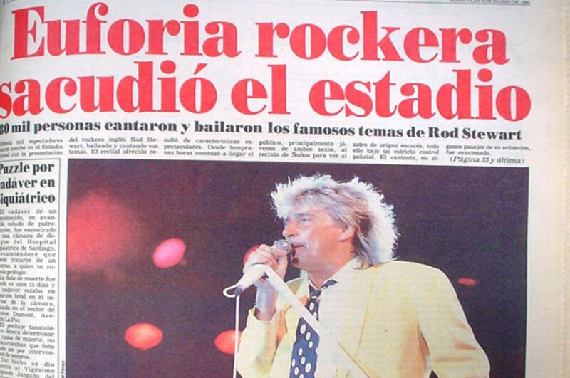Euforia rockera sacudió el estadio
