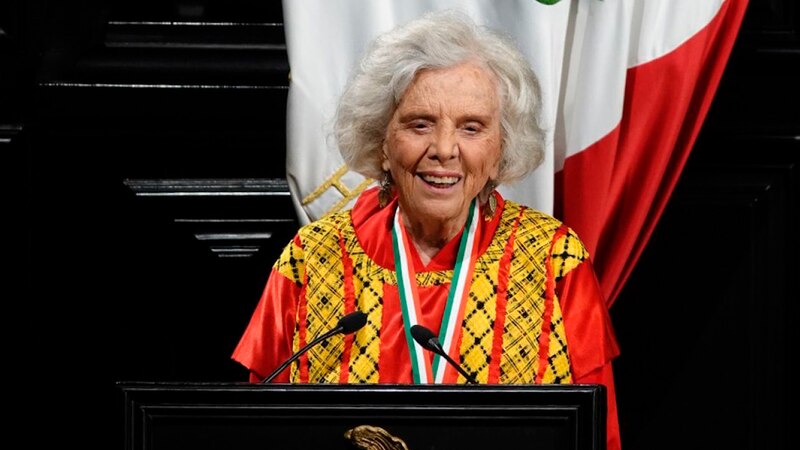 Elena Poniatowska, escritora y activista mexicana.