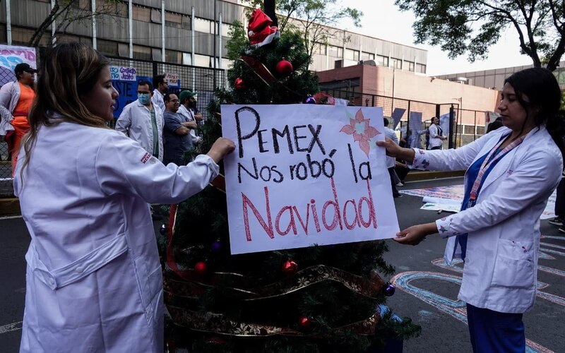 Pemex nos robó la Navidad