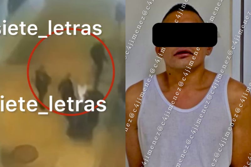 El hombre señalado por acosar a Sheinbaum fue detenido horas más tarde luego de que una mujer de 25 años lo acusara también por acoso en calles del Centro Histórico.