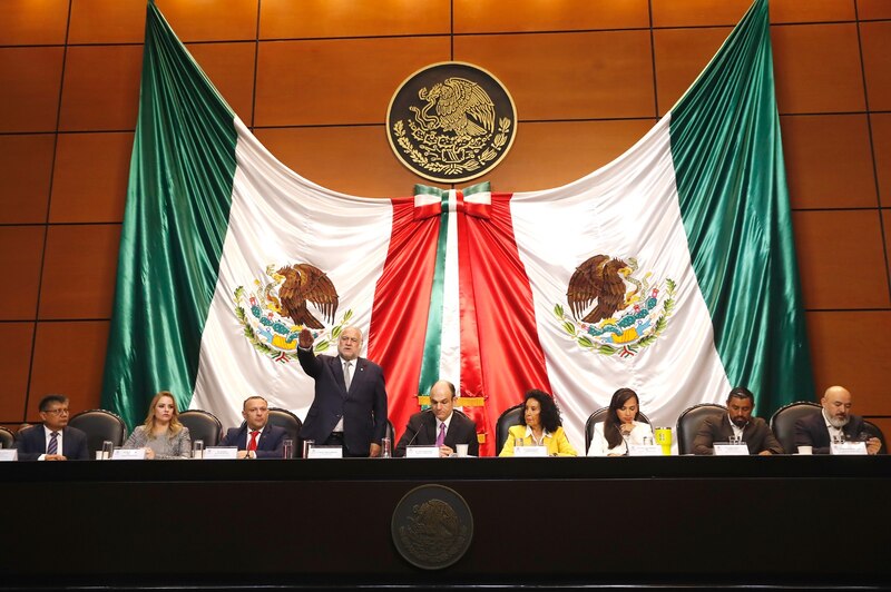 Sesión de la Cámara de Diputados de México