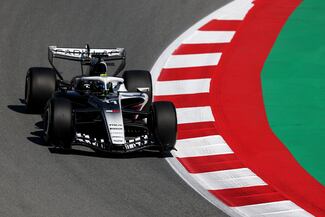 Sergio Pérez confía en la carrera del GP de Barcelona, pese a no llegar a la Q2