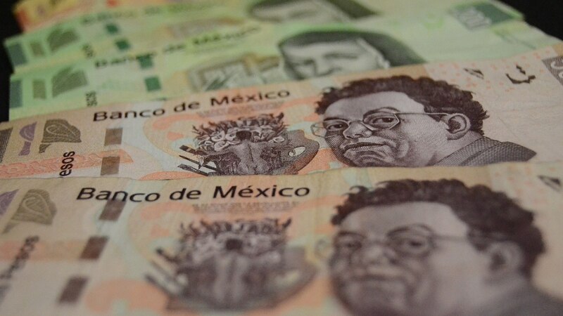 Billetes de pesos mexicanos