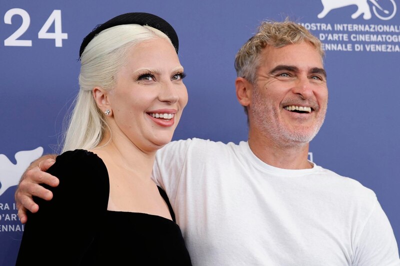 Joaquin Phoenix y Lady Gaga en el Festival de Cine de Venecia