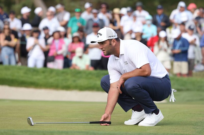 El golfista Bubba Watson en acción durante un torneo