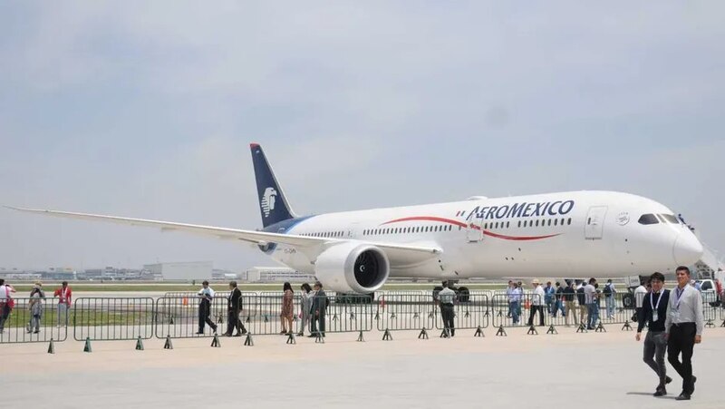 ¡El nuevo Boeing 787-9 Dreamliner de Aeroméxico!