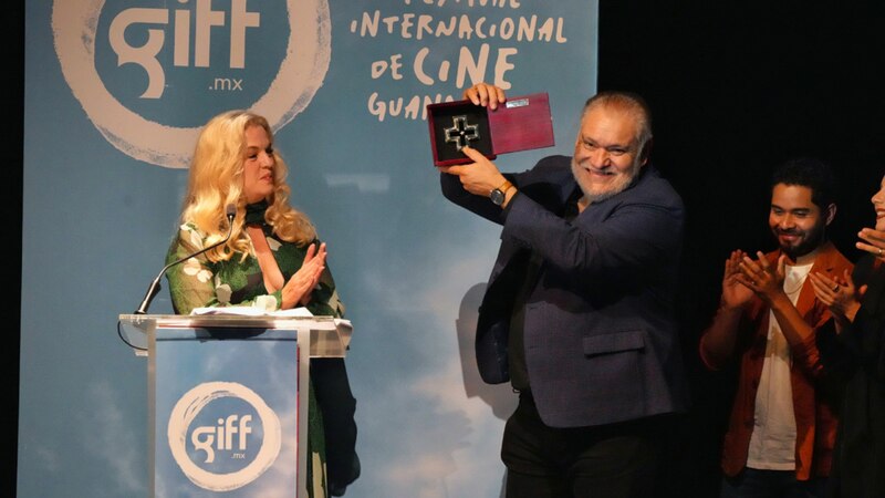 Entrega de premios en el Festival Internacional de Cine de Guanajuato