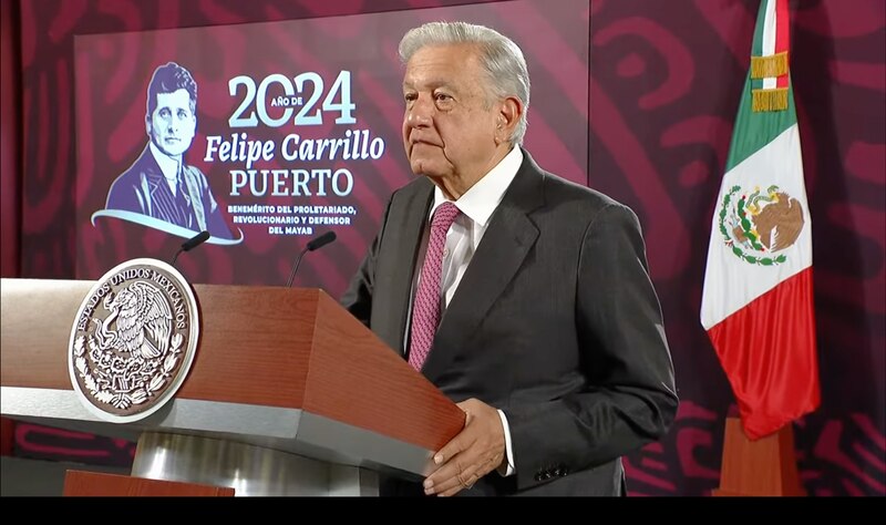 El presidente Andrés Manuel López Obrador encabeza la ceremonia del 102 aniversario del natalicio de Felipe Carrillo Puerto