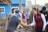 “Tienen todo nuestro respaldo”; recorre Sheinbaum Veracruz por cuarta vez desde que se declaró la emergencia