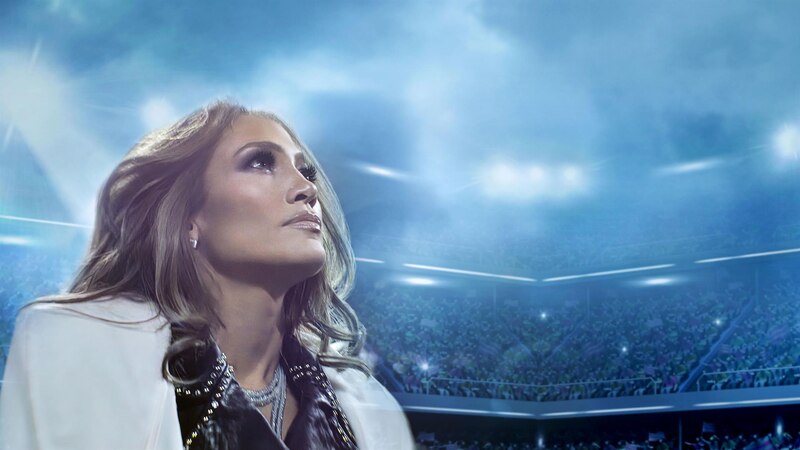 Jennifer Lopez en el Super Bowl