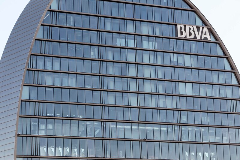 Edificio corporativo del BBVA en Madrid