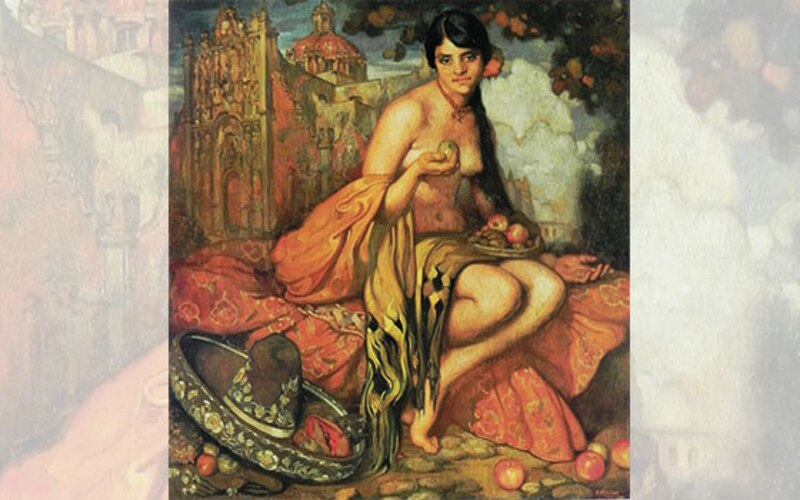 La mujer del sombrero