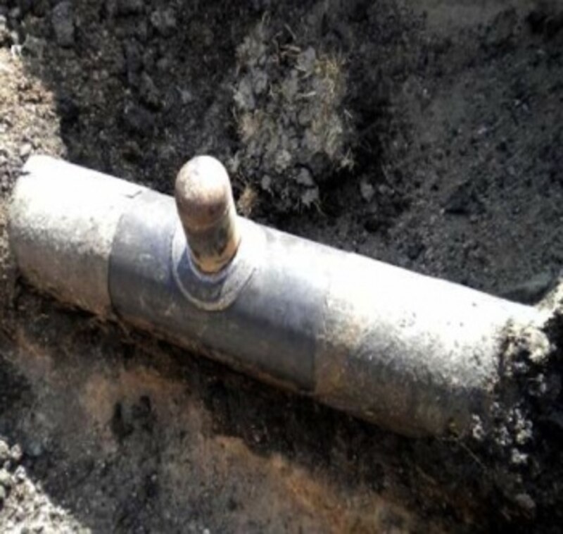 Tubería de agua rota
