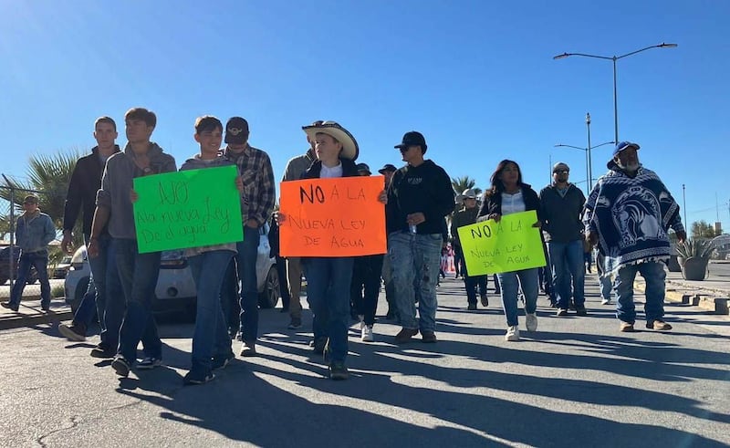 Protestas por el agua