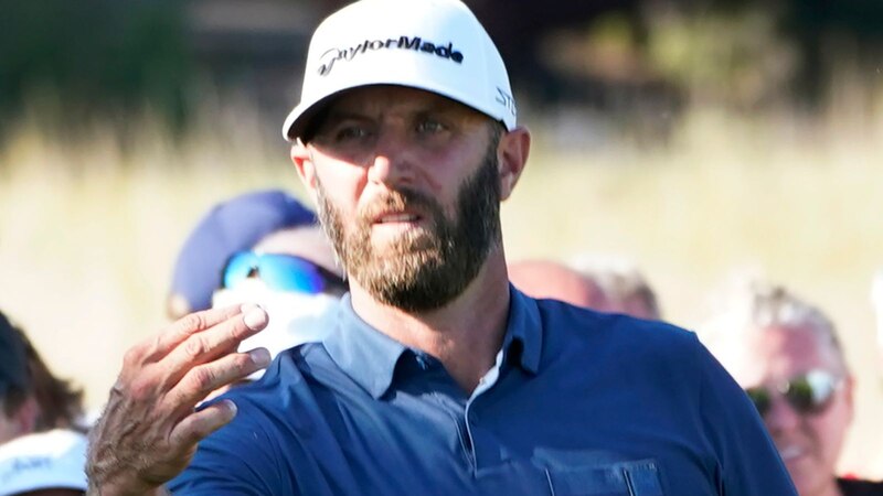 Zach Johnson, el golfista profesional estadounidense, en un torneo de golf.