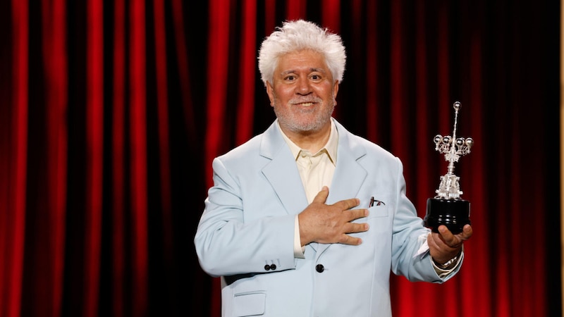 El actor argentino Ricardo Darín recibe el premio Platino a Mejor Actor