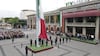 Tlalnepantla honra al Lábaro Patrio con ceremonia de izamiento de bandera