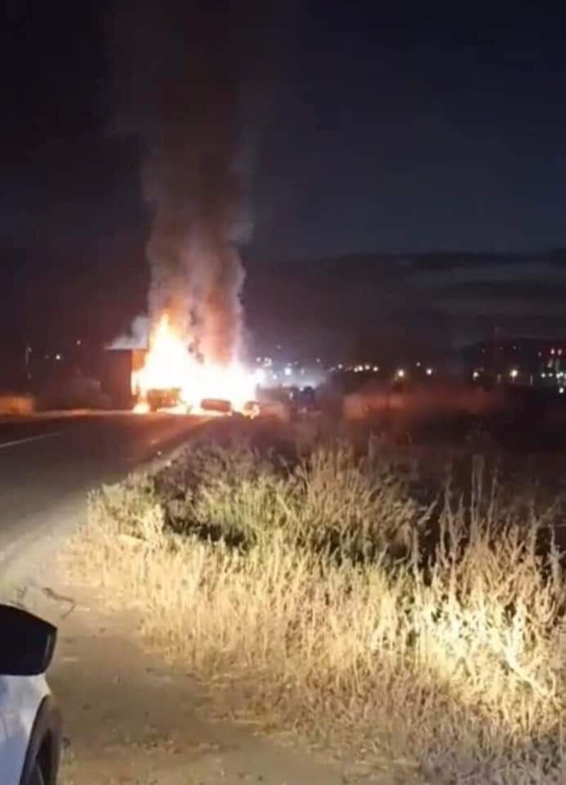 Accidente de tráfico en la carretera