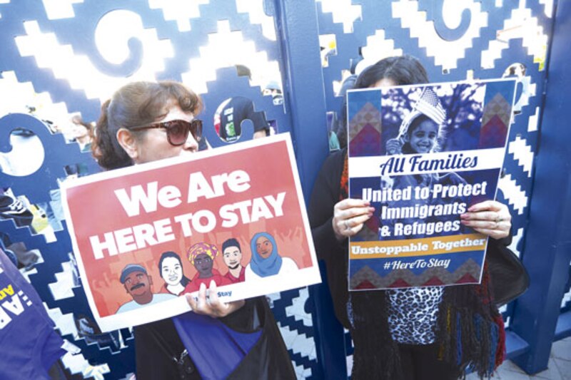 Protesta contra la separación de familias inmigrantes en Estados Unidos
