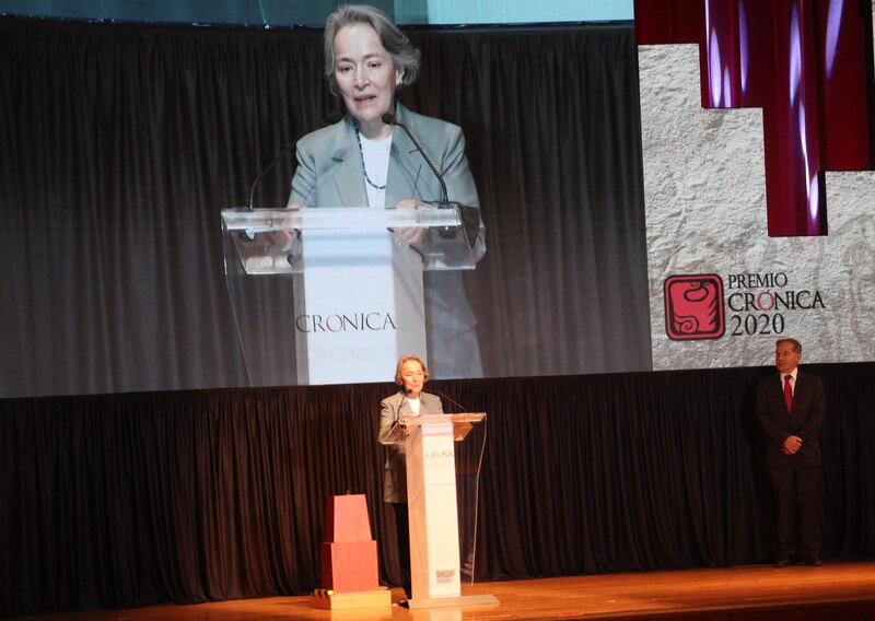 Entrega del Premio Crónica 2020