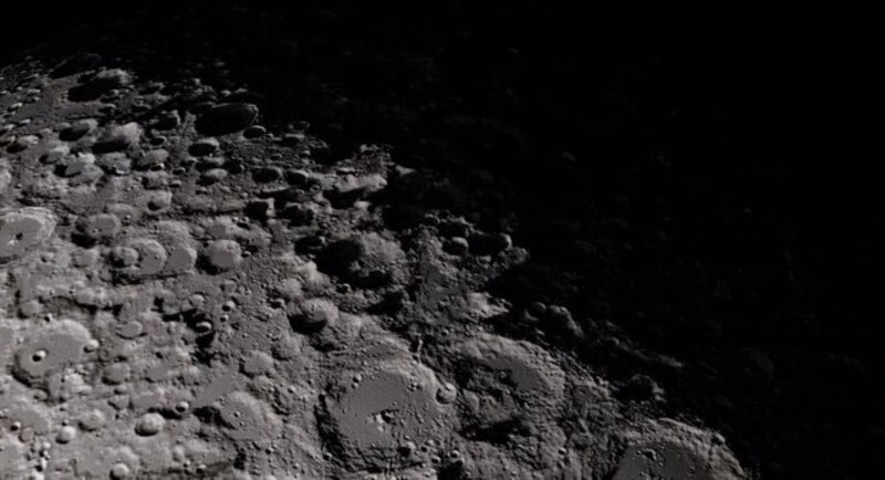 La superficie de la Luna
