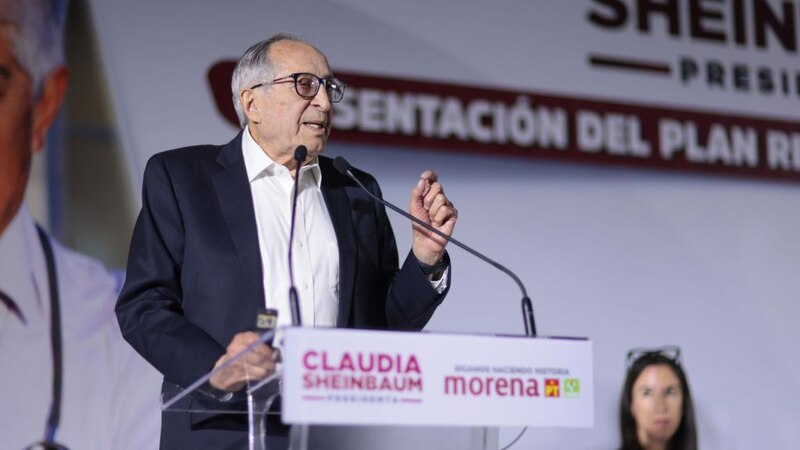 El Dr. José Narro Robles, Rector de la UNAM, durante la presentación del Plan de Desarrollo Institucional 2018-2022.