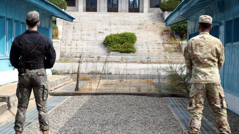 Soldados de Corea del Norte y Corea del Sur se enfrentan en la frontera
