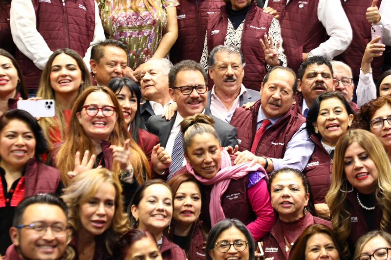 Morena celebra su triunfo en las elecciones de 2021