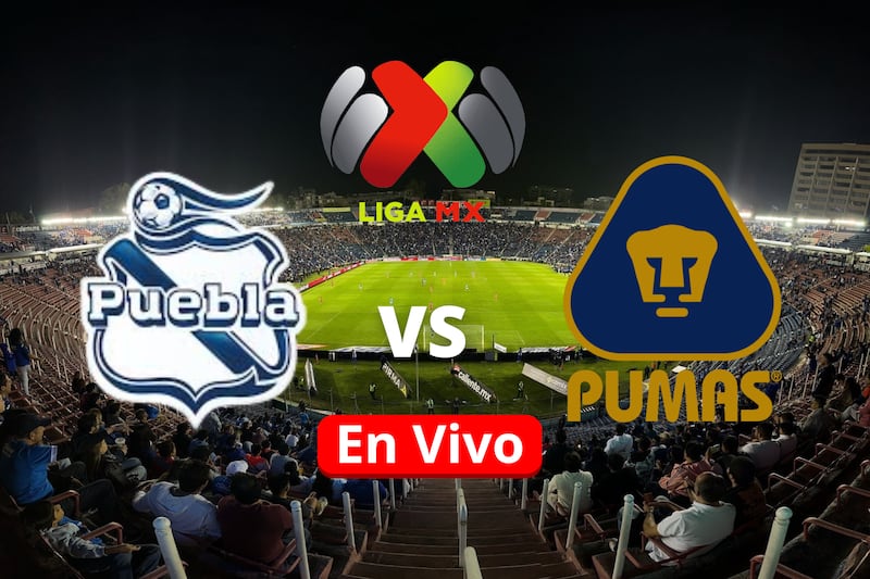 Partido Puebla vs Pumas en vivo