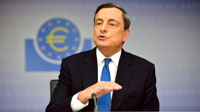 Mario Draghi, presidente del Banco Central Europeo