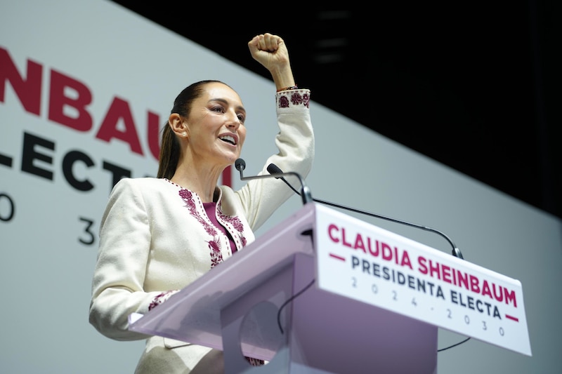 Claudia Sheinbaum, presidenta electa de la Ciudad de México