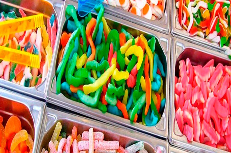 Dulces de colores